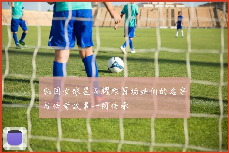 韩国女球星闪耀绿茵场她们的名字与传奇故事一同传承